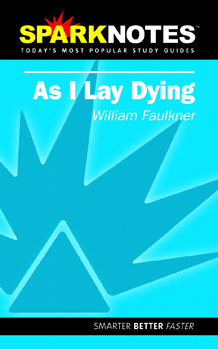 Cover image for As I Lay Dying (SparkNotes)